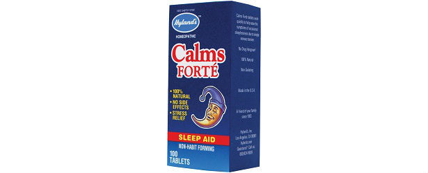 Water Pills Hyland's Calms Forte Sleep Aid - Natural Relief For ...